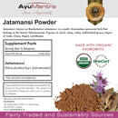 Poudre de Jatamansi (Nardostachys Jatamansi)