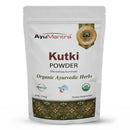 AyuMantra Kutki Powder packaging on a white background