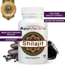 Comprimés Shilajeet (asphalte)
