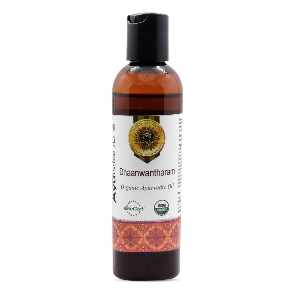 Buy Ayurvedic Dhaanwantharam Oil Online in USA - Ayumantra.Co