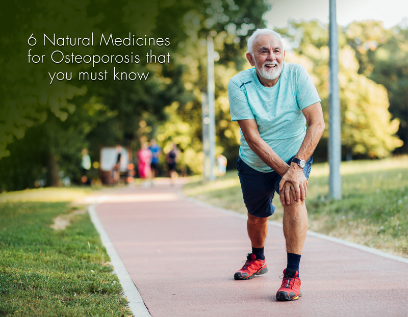 6 Natural Medicines for Osteoporosis that you must know