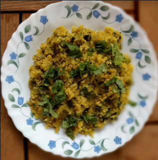 Spinach Lentil Quinoa Khichari