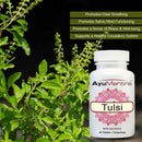 Tulsi-Tabletten (Ocimum sanctum) – 90 Tabletten