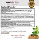 Brahmi Powder (Bacopa Monnieri) -  114g