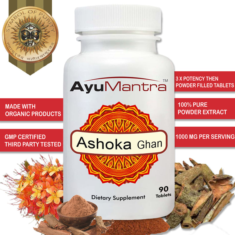 Ashoka Ghan Tablets - (Saraca Indica)