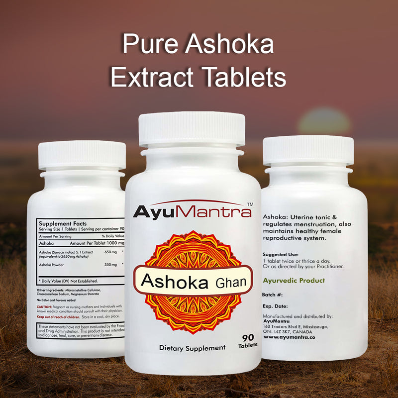 Ashoka Ghan Tablets - (Saraca Indica)