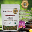 Ashwagandha-pulver (Withania Somnifera) - 114gm | 227 gram