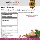 Kutki Powder (Picrorhiza kurroa) - 114 gm | 227 gm