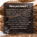 Black Pepper(Piper nigrum) Powder - 227gm