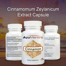 Cinnamon Capsules (Cinnamomum zeylanicum)