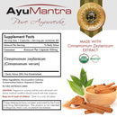 Cinnamon Capsules (Cinnamomum zeylanicum)