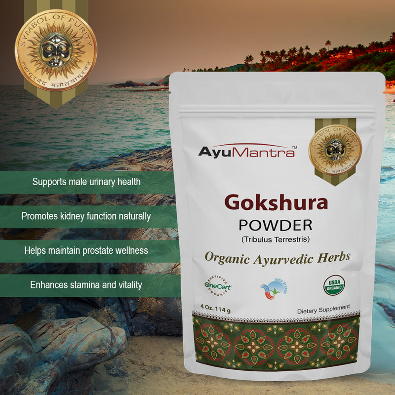 Poudre de Gokshura (Tribulus terrestris)