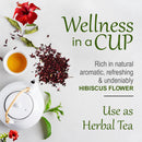 Hibiscus Flower (Hibiscus rosa-sinensis) Cut & Sifted - 227gm