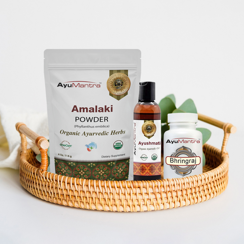 Ayurvedic Hair Care Combo Pack