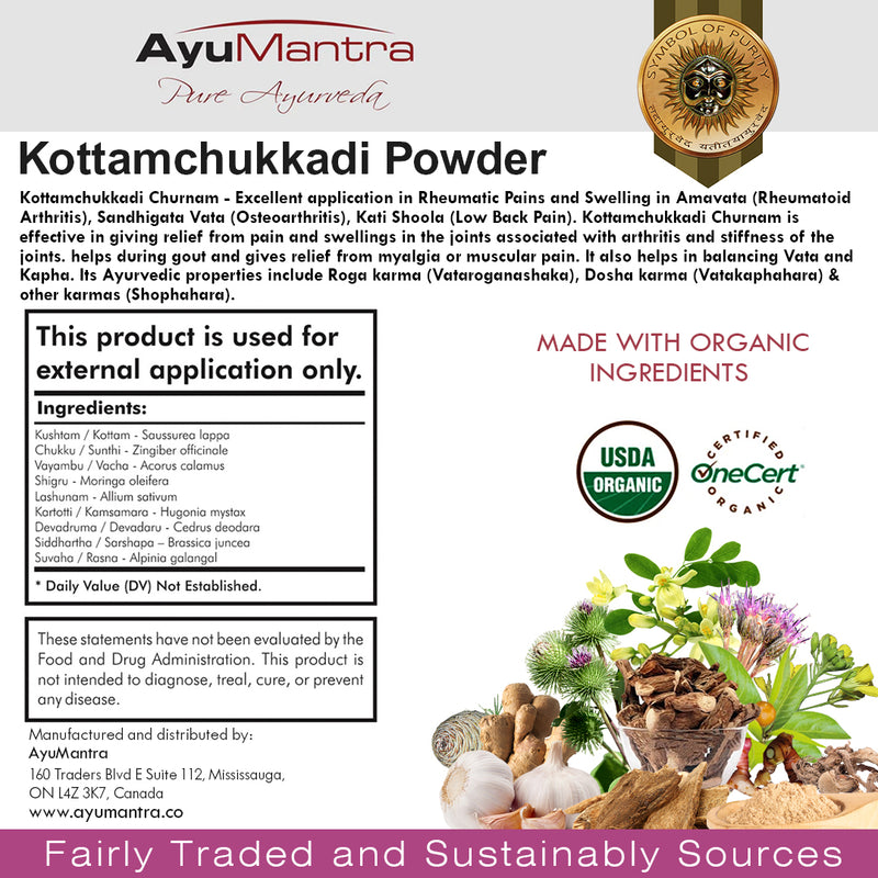 Kottamchukkadi Powder