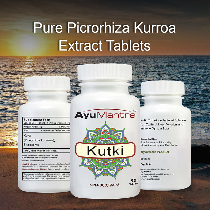 Kutki Tablets - (Picrorhiza kurroa)