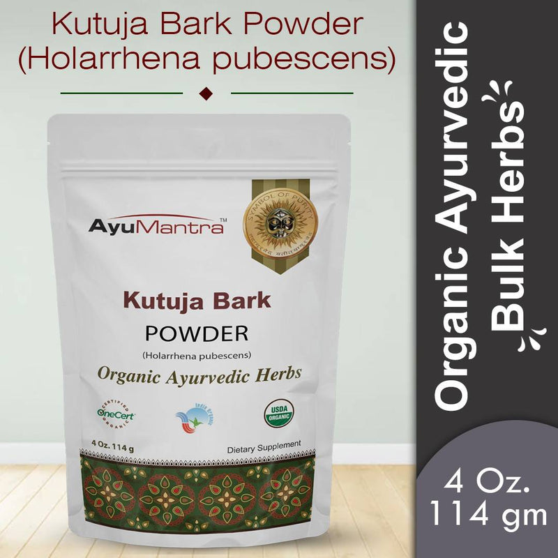 Poudre d'écorce de Kutuja (Holarrhena Antidysenterica)