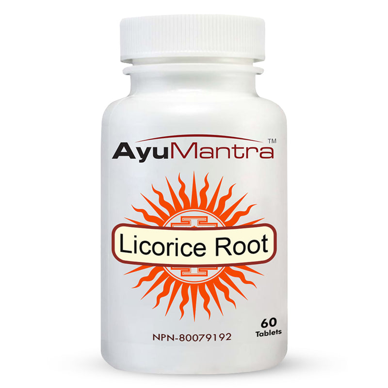 Licorice/Yastimadhu Tablets (Glycyrrhiza glabra)