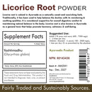 Raíz de regaliz / Polvo de Yastimadhu (Glycyrrhiza glabra)