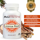 Licorice/ Yastimadhu Tablet (Glycyrrhiza Glabra) - 60 Tablets