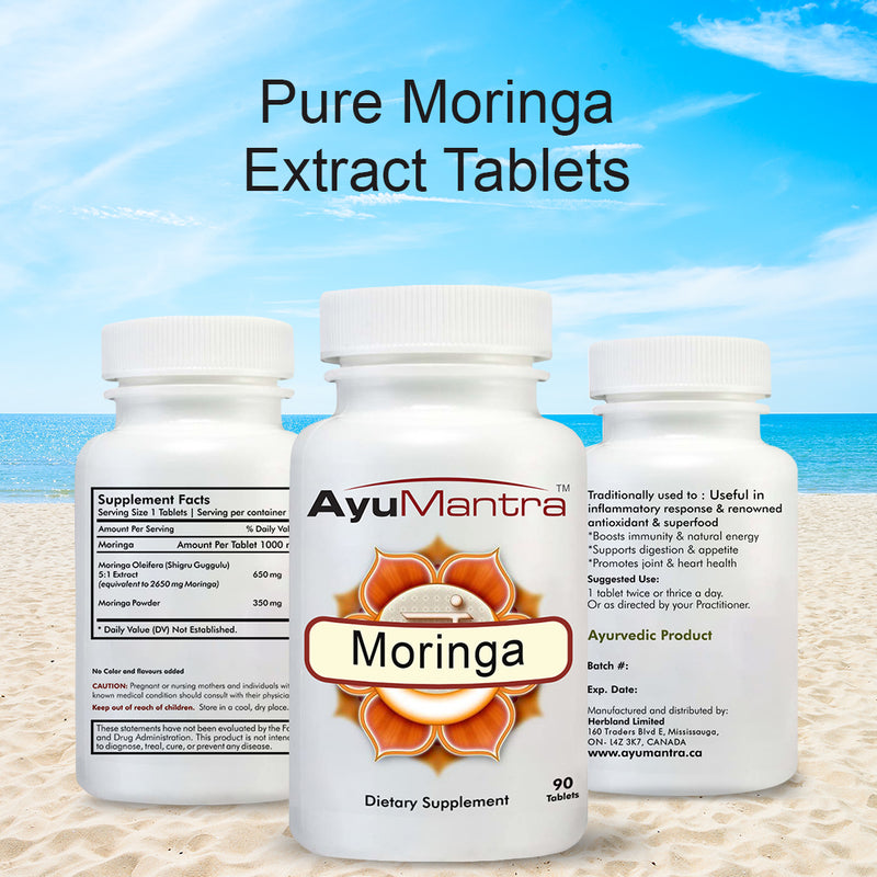 Moringa Tablets - (Moringa oleifera)