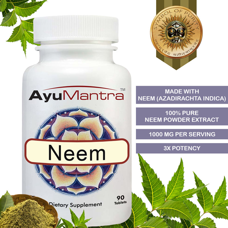 Neem Tablets - (Azadirachta indica)