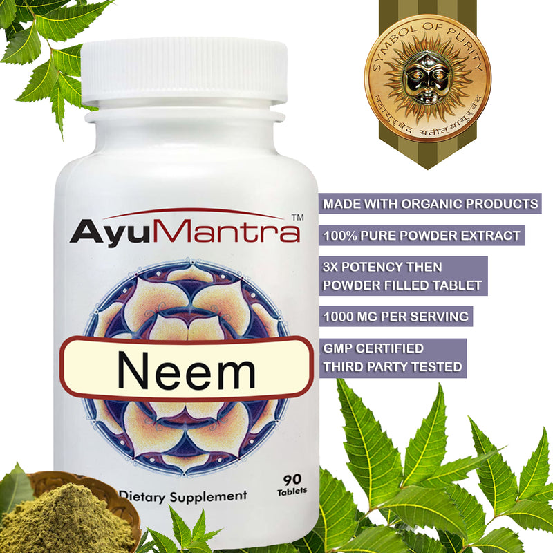 Neem Tablets - (Azadirachta indica)