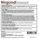 Pó Nirgundi (Vitex negundo) - 114g