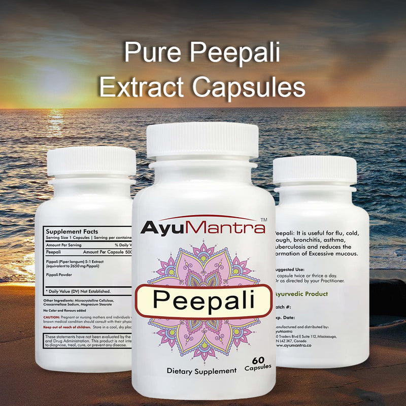 Peepali Capsules (Piper longum)