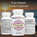 Peepali Capsules (Piper longum) - 60 Capsules