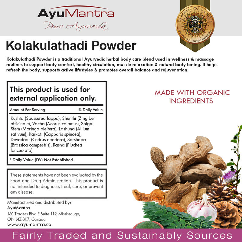 Buy Ayurvedic Kolakulathadi Powder Online | Canada & USA | Ayumantra
