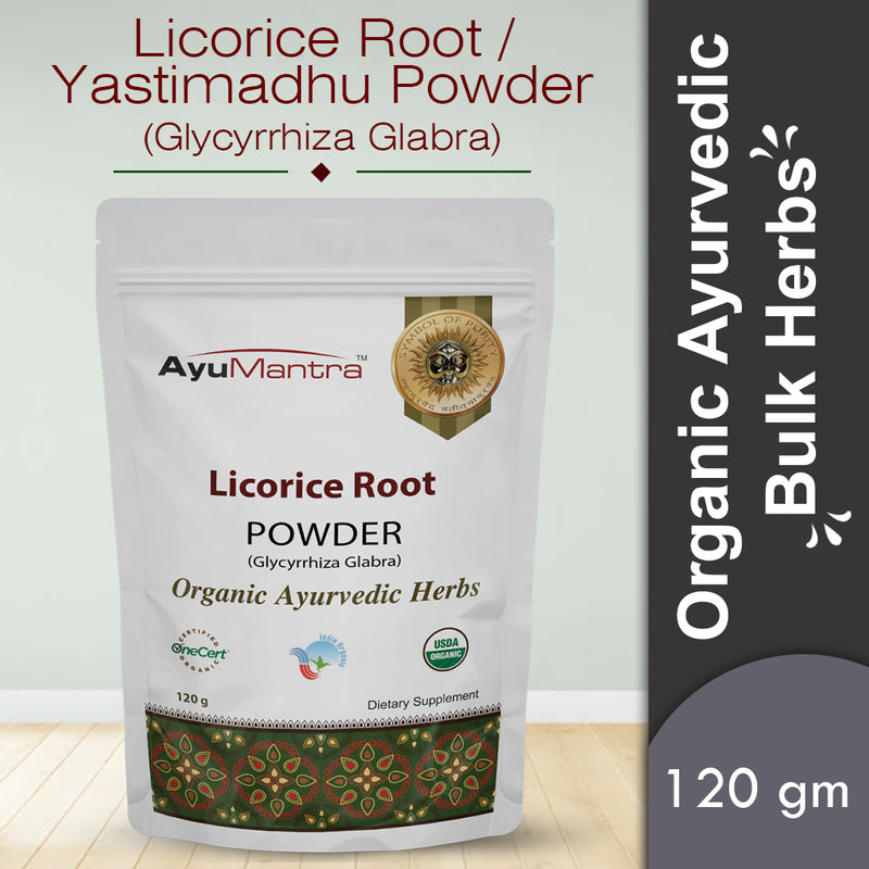 Licorice Root / Yastimadhu Powder (Glycyrrhiza glabra)