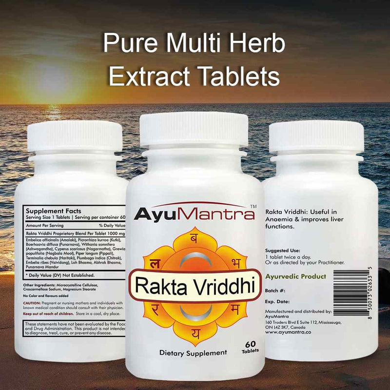 Comprimés Rakta Vriddhi