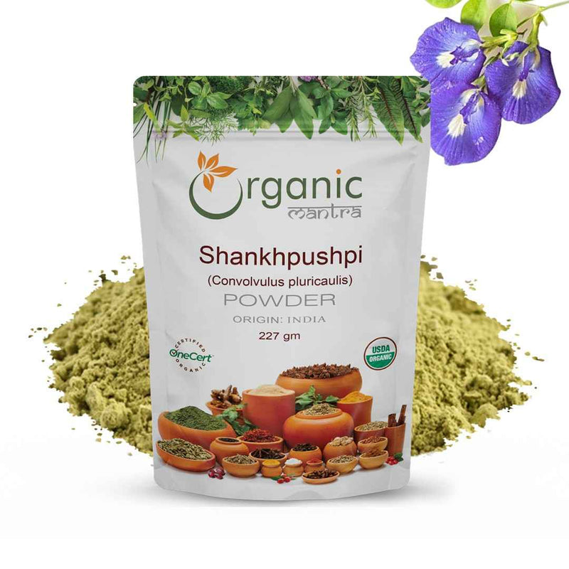 Buy Ayurvedic Shankhapushpi Powder Online | Canada and USA | Ayumantra