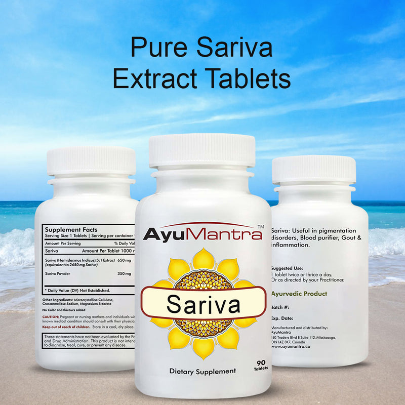 Sariva Tablets (Hemidesmus Indicus)