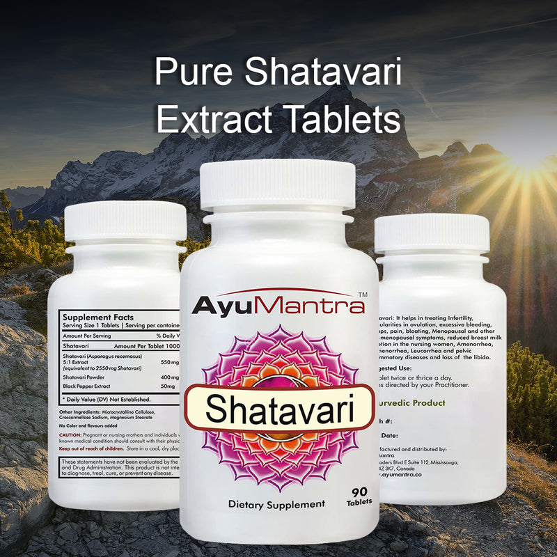 Shatavari Tablets - (Asparagus racemosus)