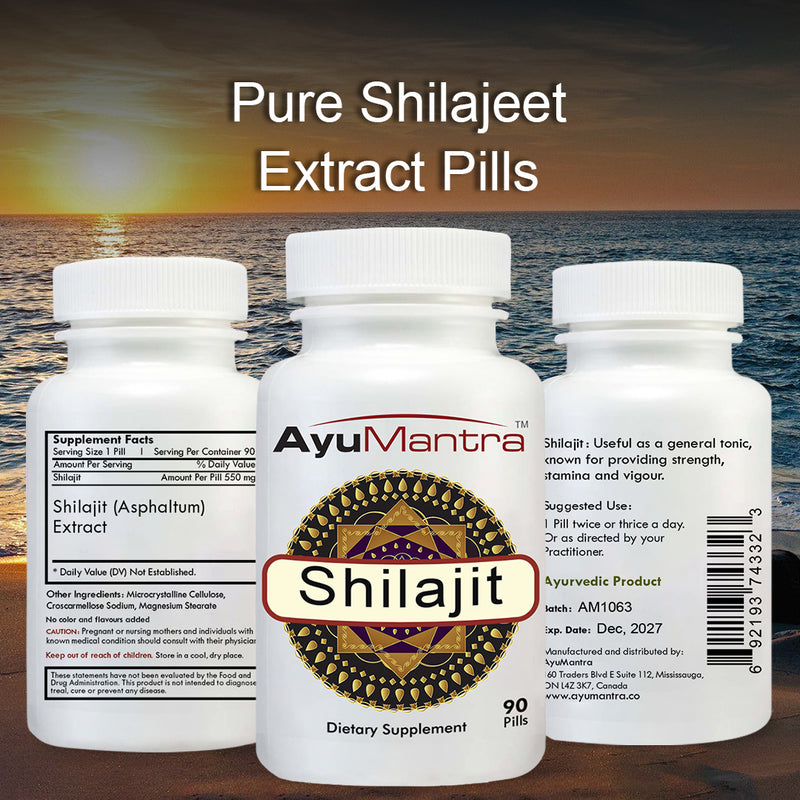 Shilajit Pills (Asphaltum)