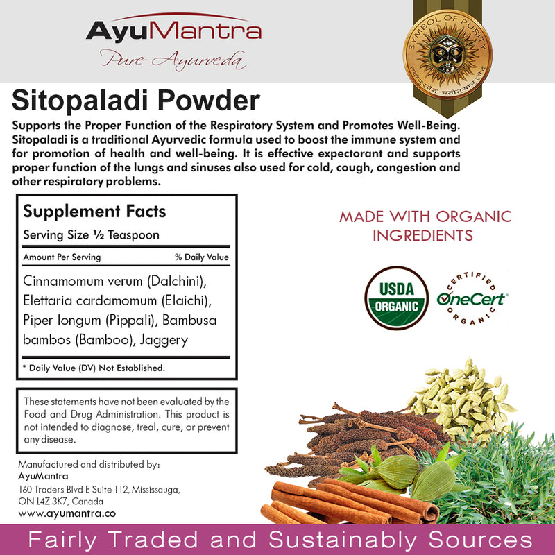 Poudre de Sitopaladi