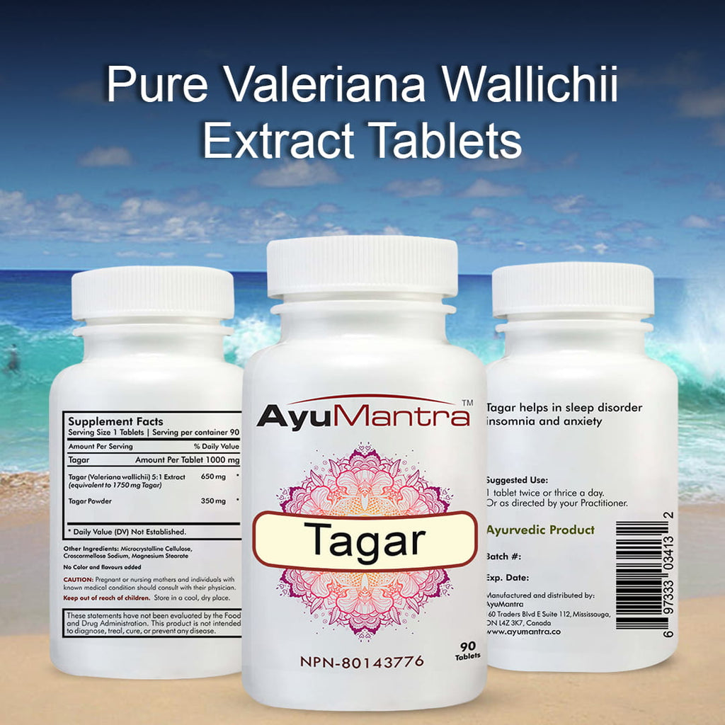 Buy Ayurvedic Tagar Tablets Online | Canada and USA | Ayumantra