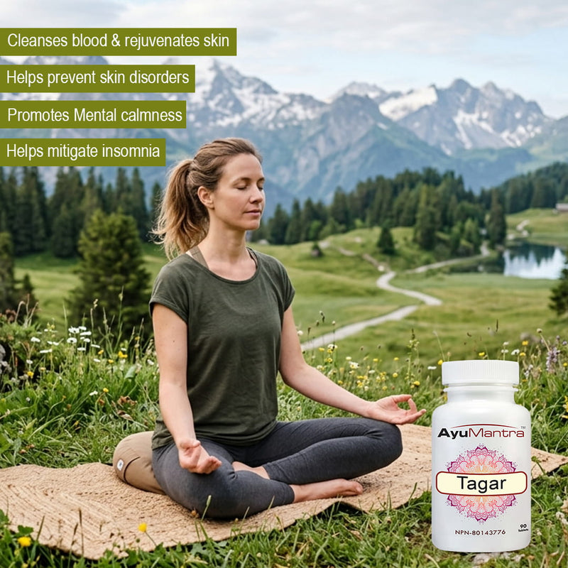 Buy Ayurvedic Tagar Tablets Online | Canada and USA | Ayumantra