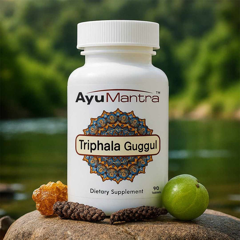 Comprimés Triphala Guggul (également connus sous le nom de Trifla)