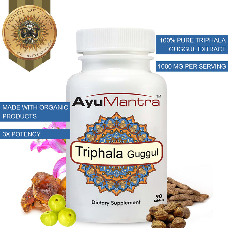 Triphala Guggul Tablets (also known as Trifla)