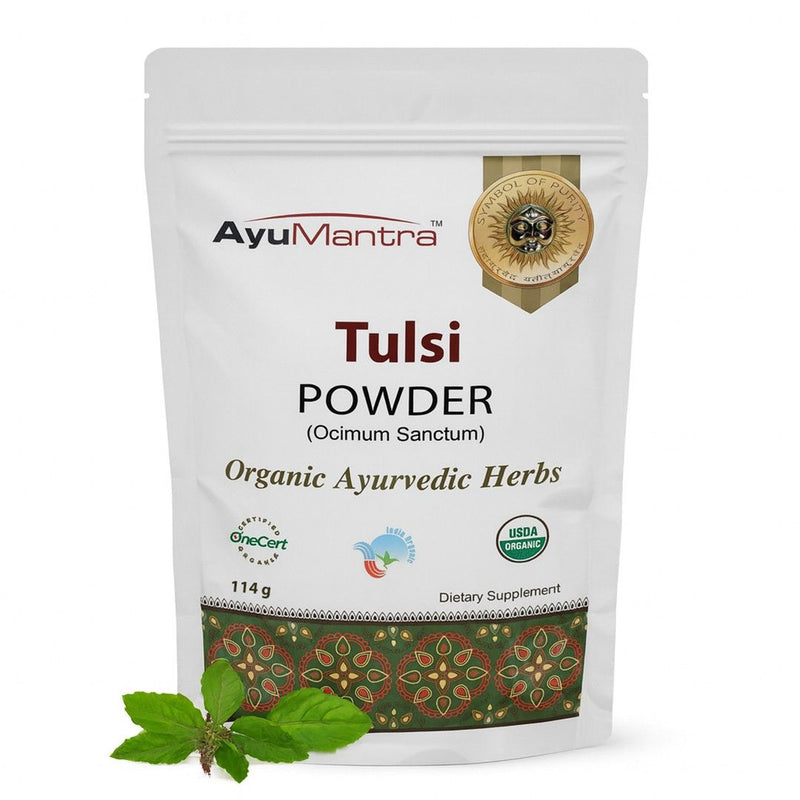 Poudre de Tulsi (Ocimum Sanctum)