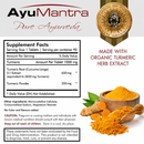 Kurkuma-Tabletten (Curcuma longa) - 90 Tabletten