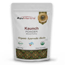 AyuMantra Kaunch Powder packaging on a white background