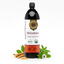 Bottle of Shirodhara organic Ayurvedic oil with a white background
