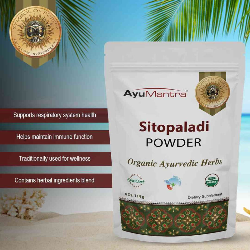 Buy Ayurvedic Sitopaladi Powder Online | Canada and USA | Ayumantra
