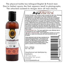 AyuMantra Krishna Kuntal bottle with label and text on a white background