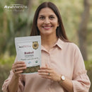 Babul Powder supports digestive balance. Strengthening teeth and gums, reveals its power to aid skin vitality 