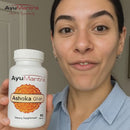 Natural remedy for irregular period and heavy flow. Ashoka Ghan Tablets promoting a regulated menstrual cycle flow.